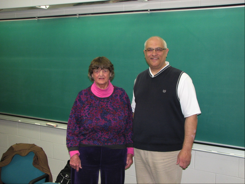 Halifax Friend Maida Follini and Mark David
